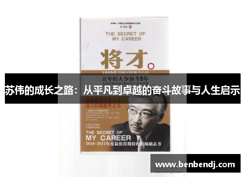 苏伟的成长之路：从平凡到卓越的奋斗故事与人生启示
